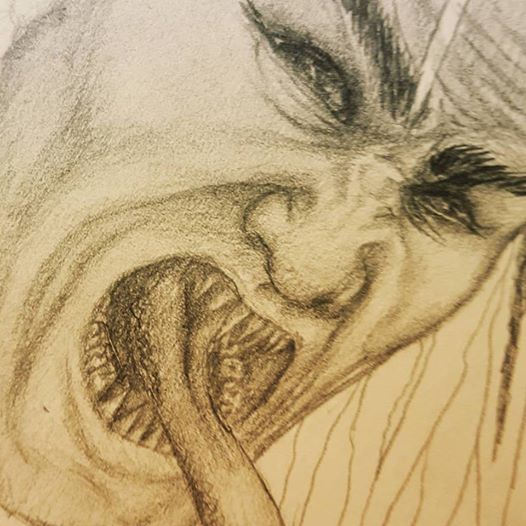 Original illustration of a Philippine Aswang