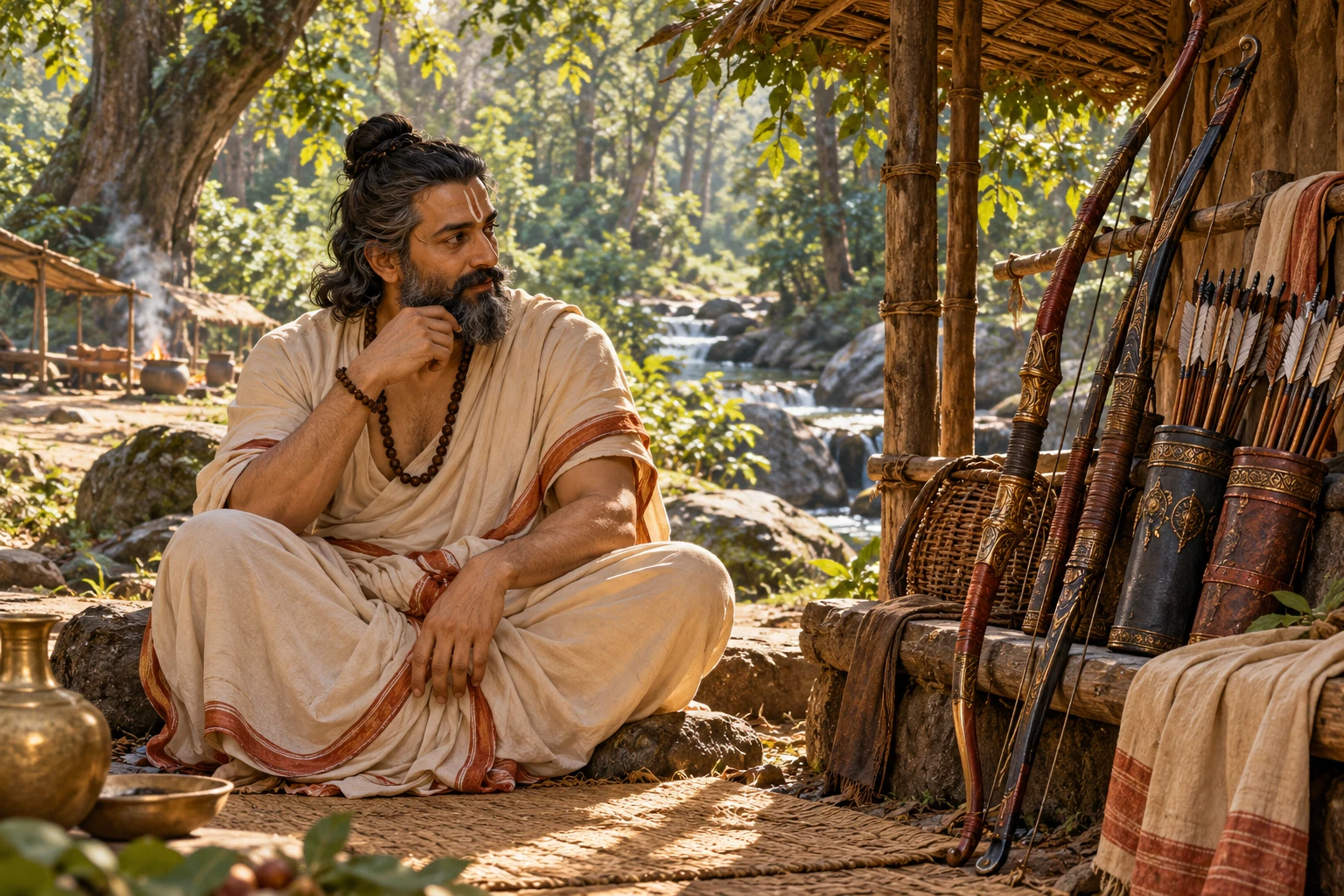Jatasura in Ganguli’s Vana Parva — modern generated interpretation