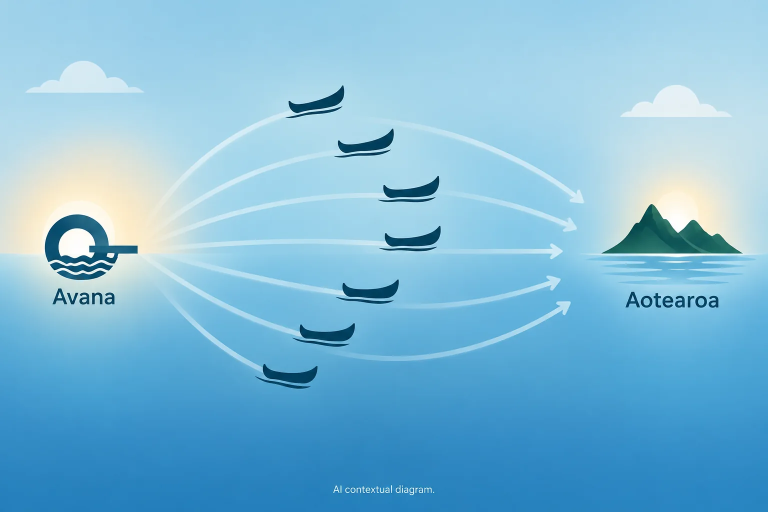 Avana voyaging diagram.