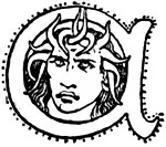 Batten: horned woman chapter initial