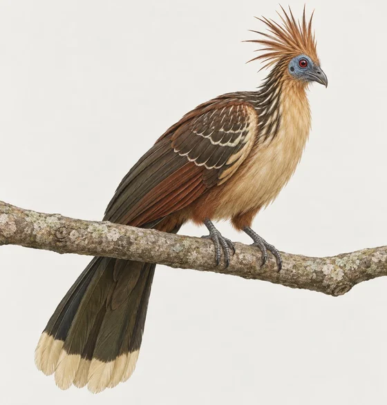 Hoatzin - AI-generated scientific interpretation.