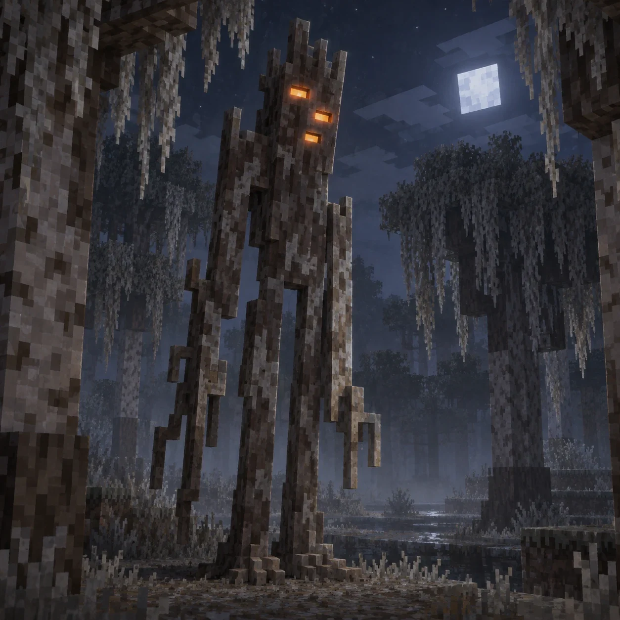 Creaking (Minecraft) - AI-generated unofficial interpretation.