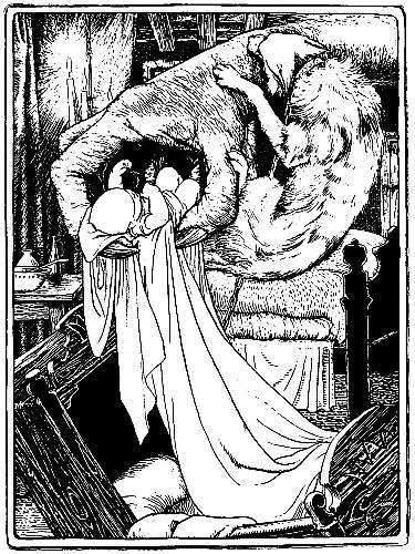 Batten: Anshgayliacht’s enormous hand reaches toward the infant