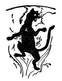 Tom Tildrum leaps toward the chimney after claiming kingship, Batten