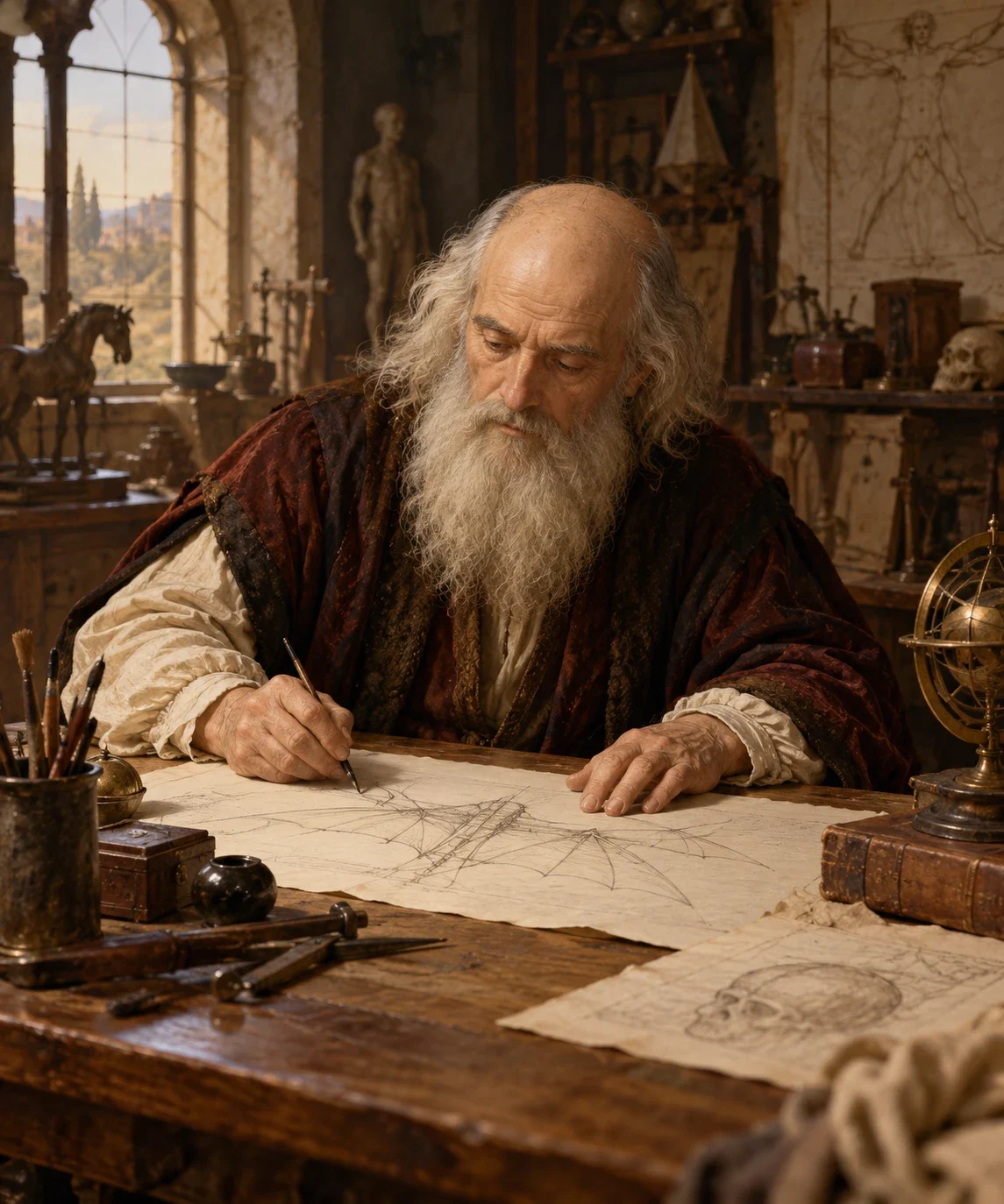 Leonard of Quirm portrait.