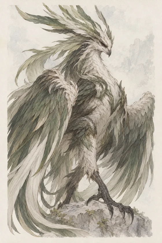 Garuda (Final Fantasy) - original modern interpretation.