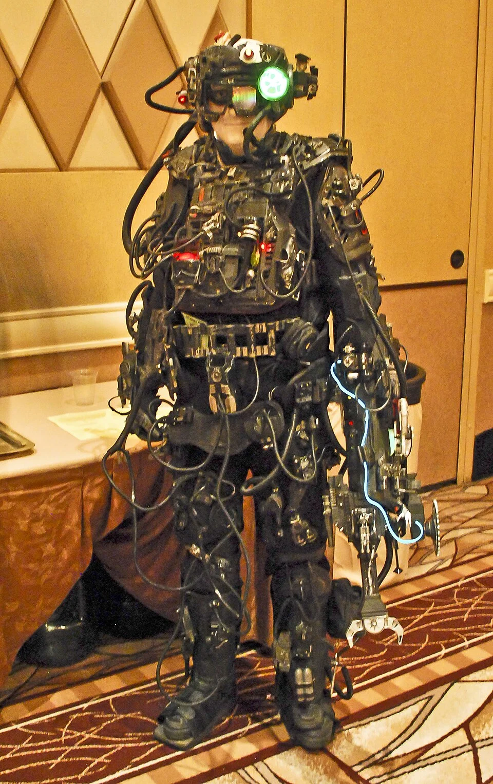 Borg cosplay at a Star Trek convention