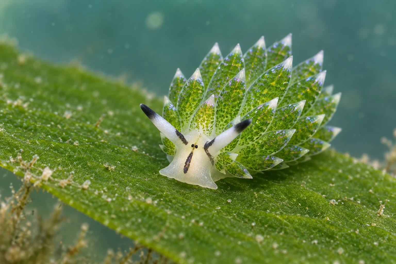 Costasiella kuroshimae - AI-generated scientific interpretation.