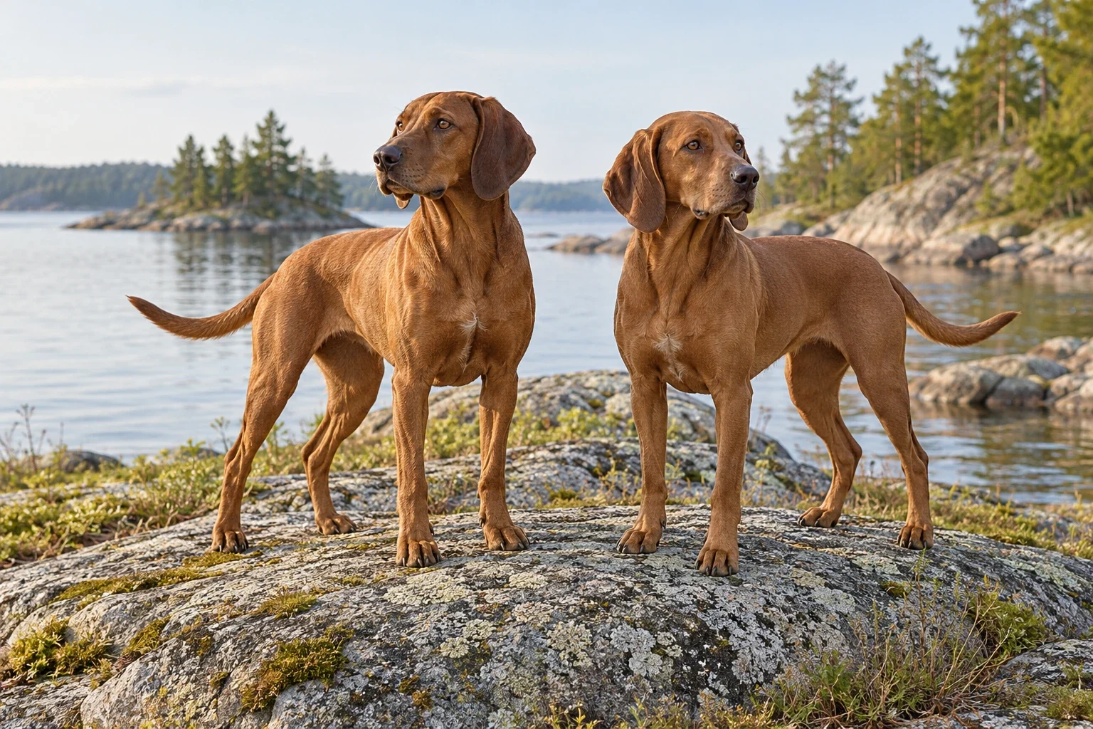 AI interpretation of The Two Hounds of Godlewa’s Dream Tale.