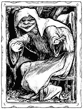 Batten: Mary Kerwan in her aged human appearance
