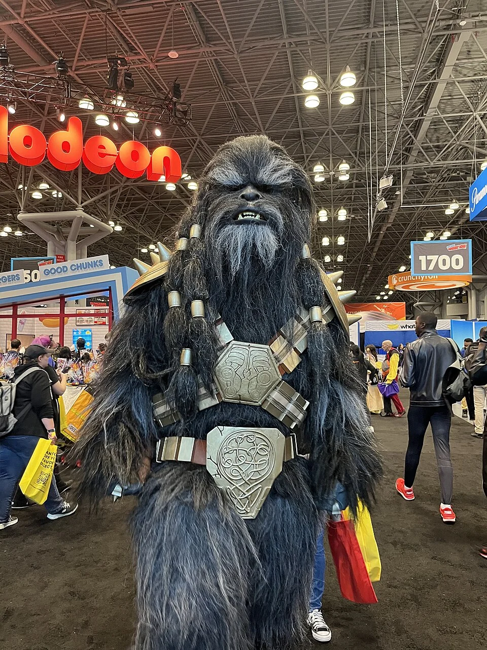 Black Krrsantan Wookiee cosplay at NYCC 2023