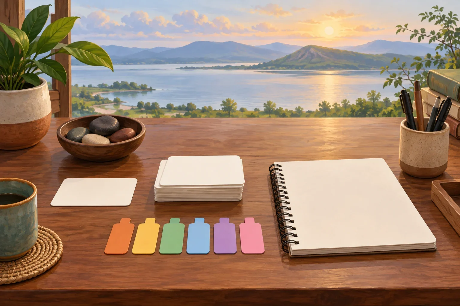 Imagined Gorwaa noun-study table with singular and grouped blank cards