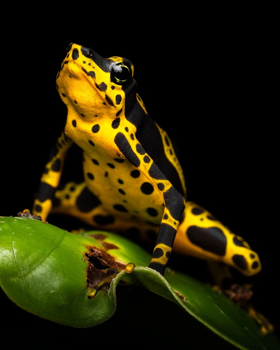 Atelopus spurrelli in situ in Bahia Solano, Colombia
