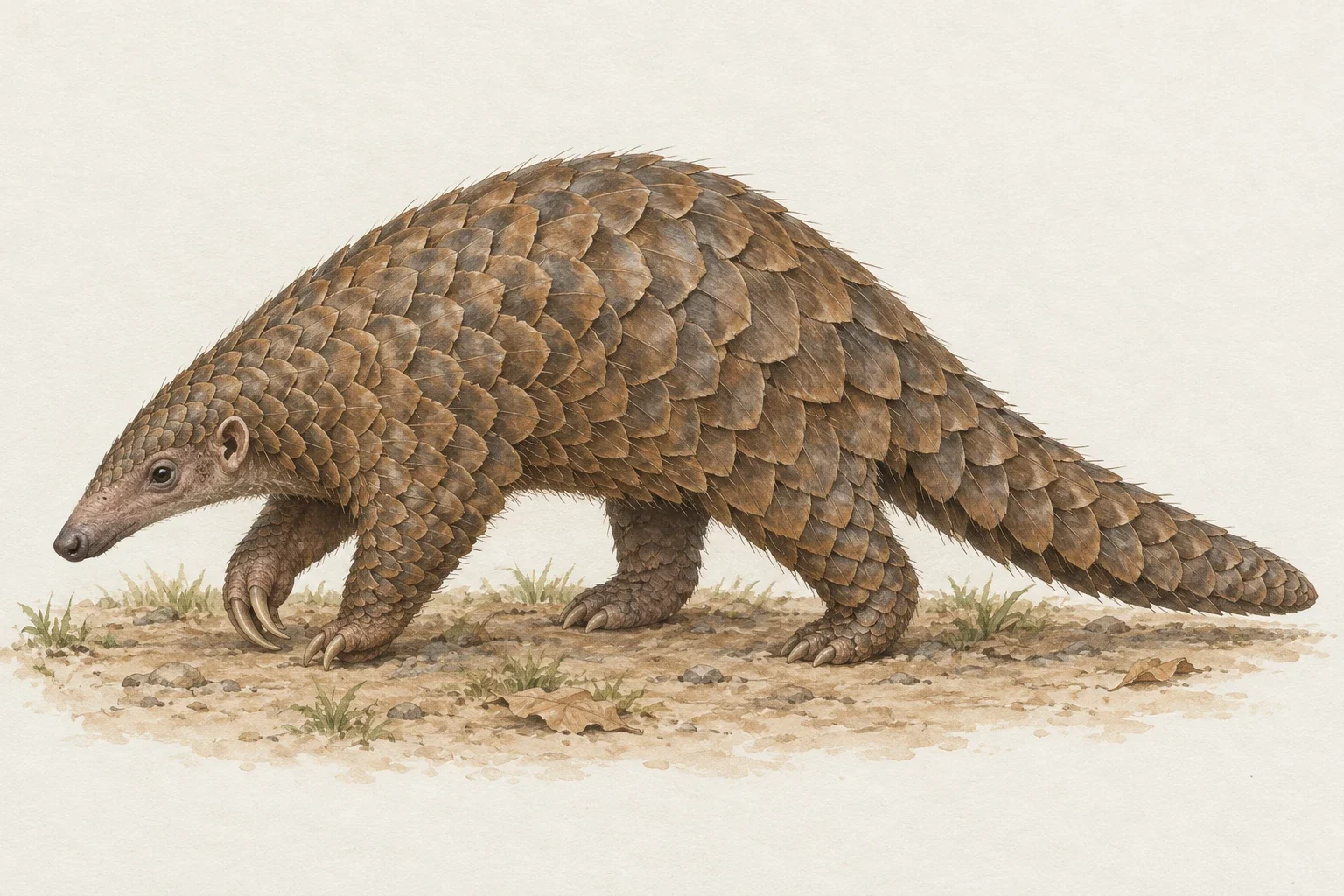 Chinese pangolin - AI-generated scientific interpretation.