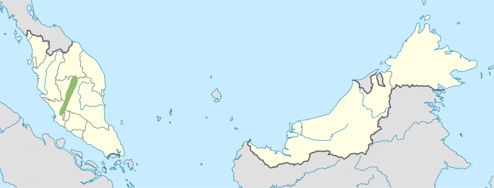 Anomochilus leonardi distribution