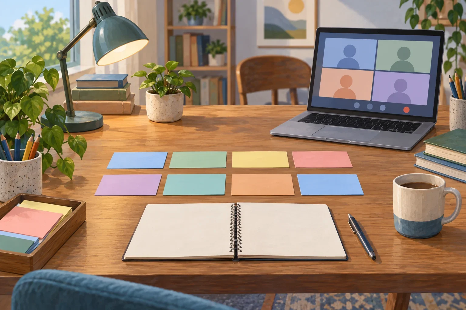 Imagined Itonama language-learning workspace with blank clause cards