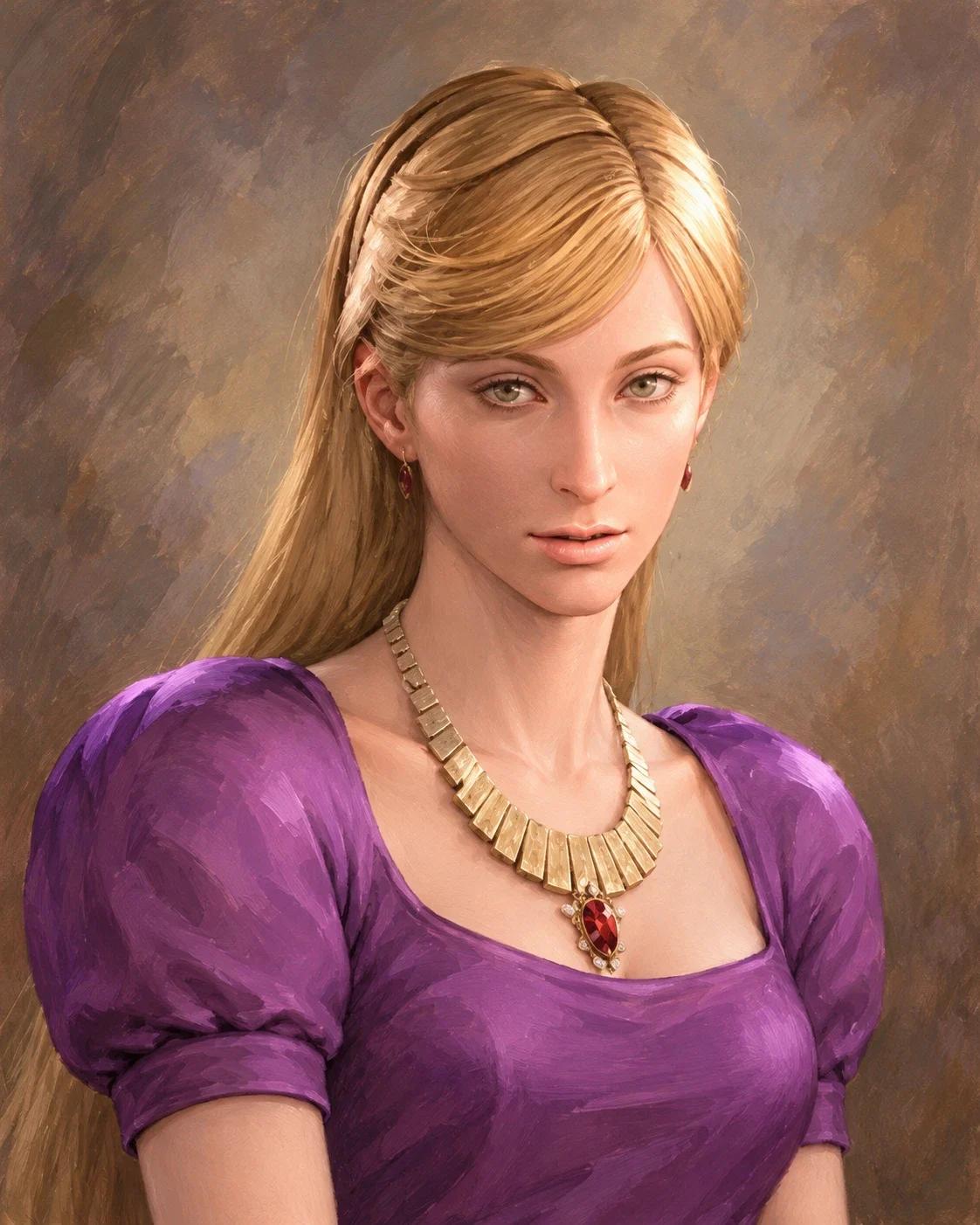 Interpretive portrait of Alexia Ashford.