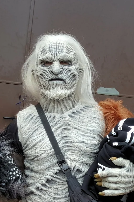 White Walker cosplay at Pyrkon 2017