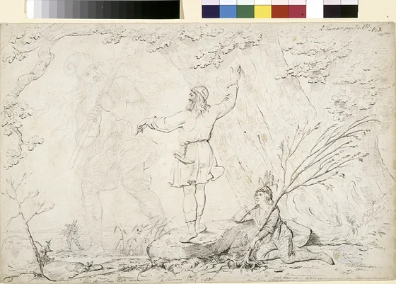 Sea oak-feller and Väinämöinen, Robert Wilhelm Ekman’s Man from the Sea (1859–1860)