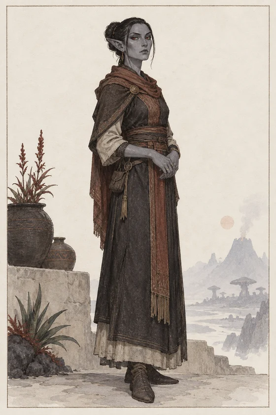 Dunmer (The Elder Scrolls) - original modern interpretation.
