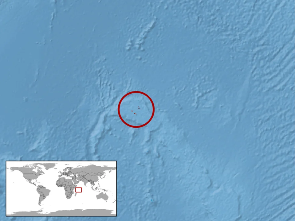 geographic distribution of Pamelaescincus gardineri