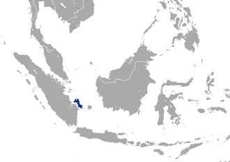 Banka Shrew (Crocidura vosmaeri) range