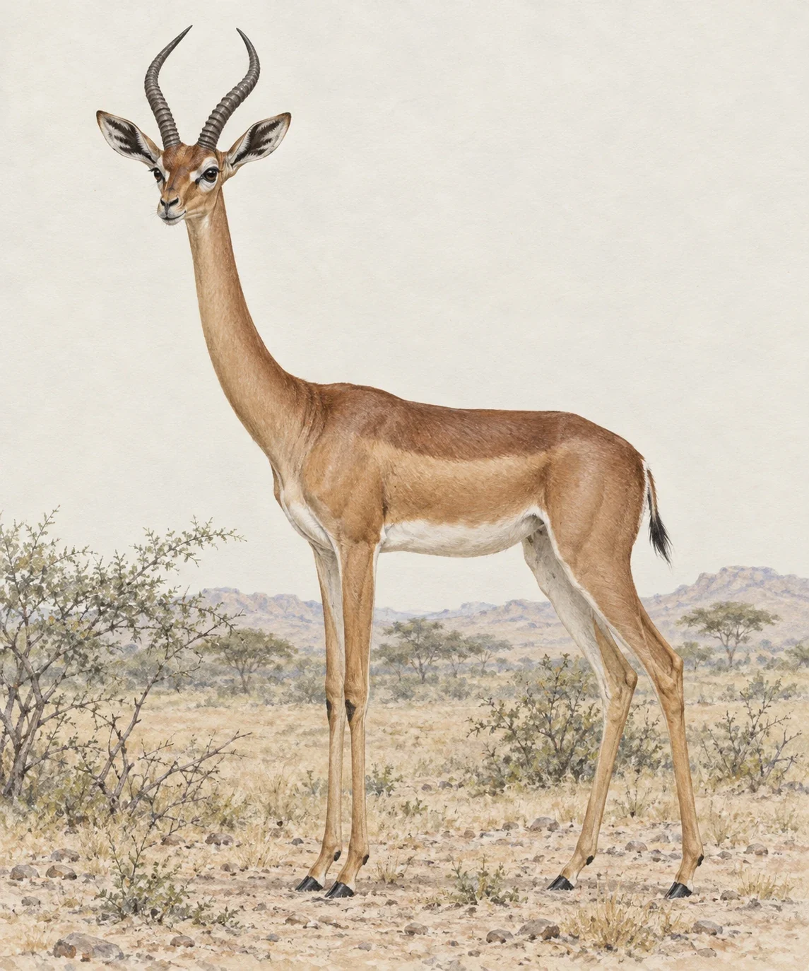 Gerenuk - AI-generated scientific interpretation.