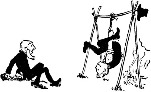 Batten: Patrick Rooney hanging from the spit