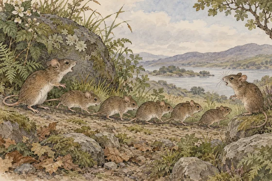Modern illustration of Rambé and Ambé
