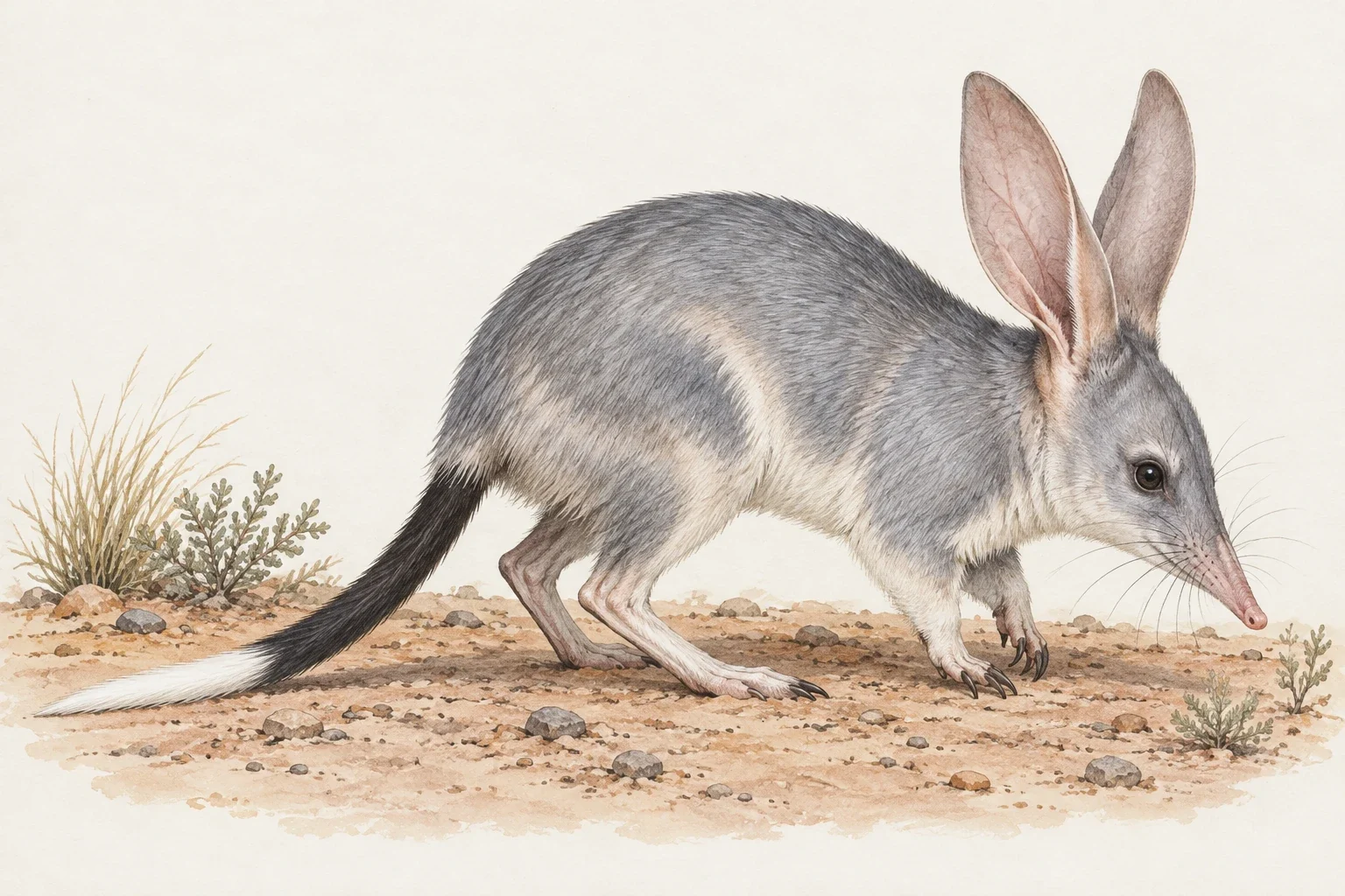 Greater bilby - AI-generated scientific interpretation.