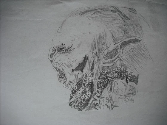 Mordor orc fan artwork