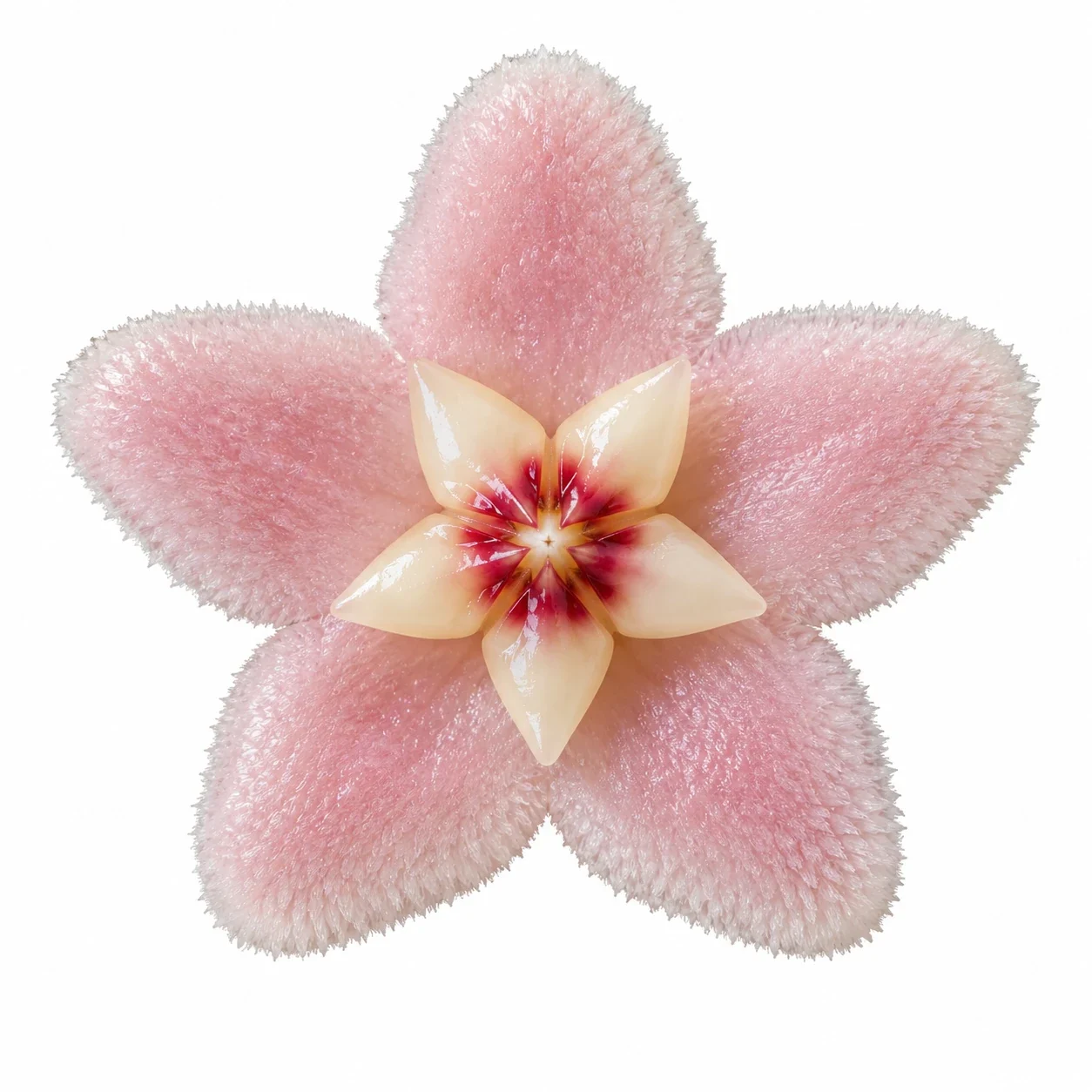 AI interpretation of Hoya carnosa.