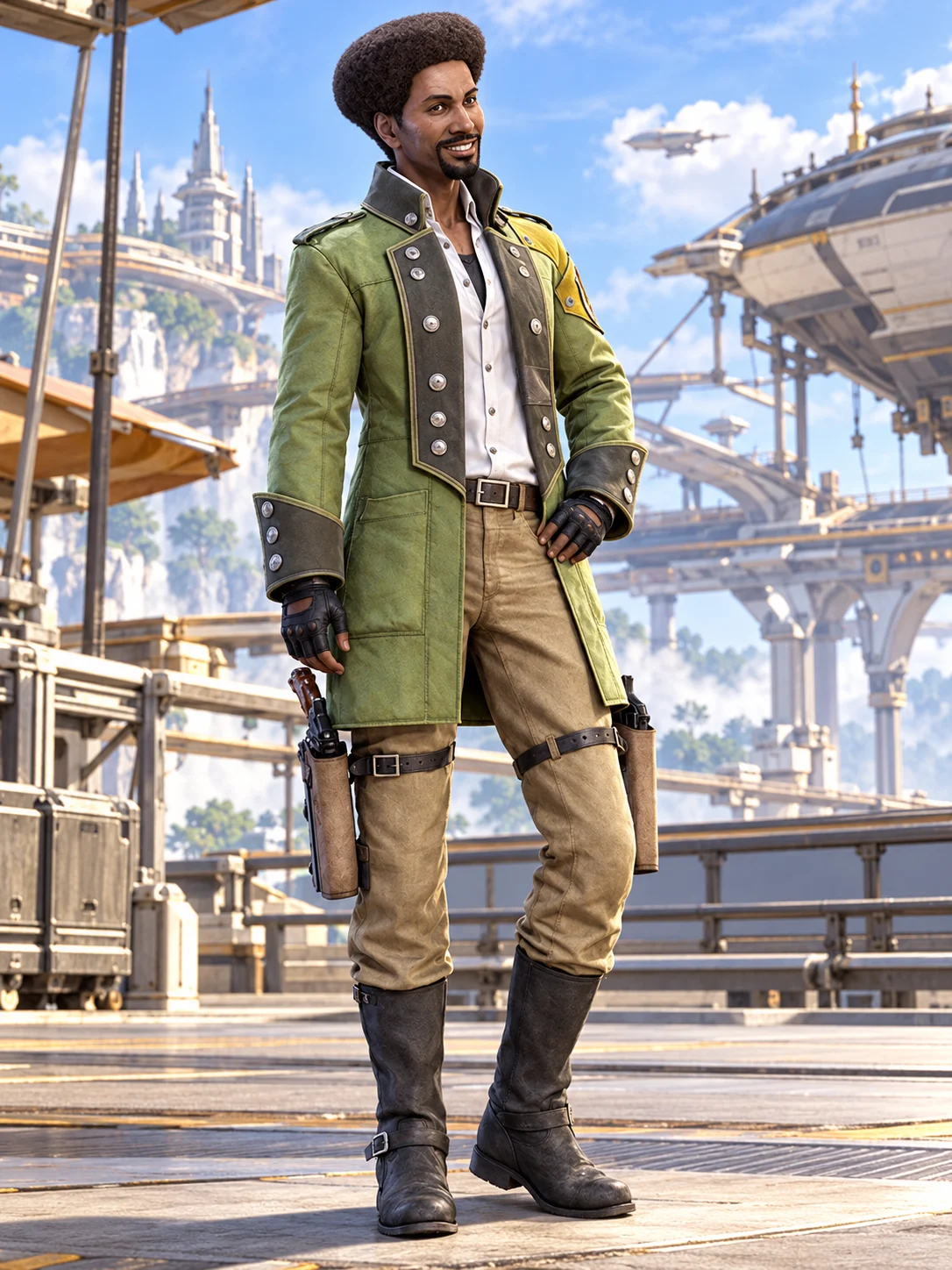 Complete Sazh Katzroy.