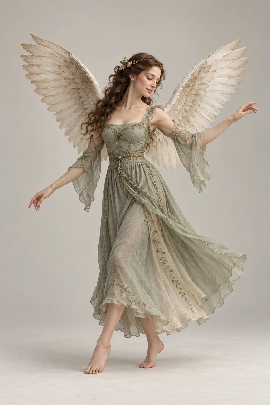 AI interpretation of The Winged Juda of Muršo’s Pasture Wager.