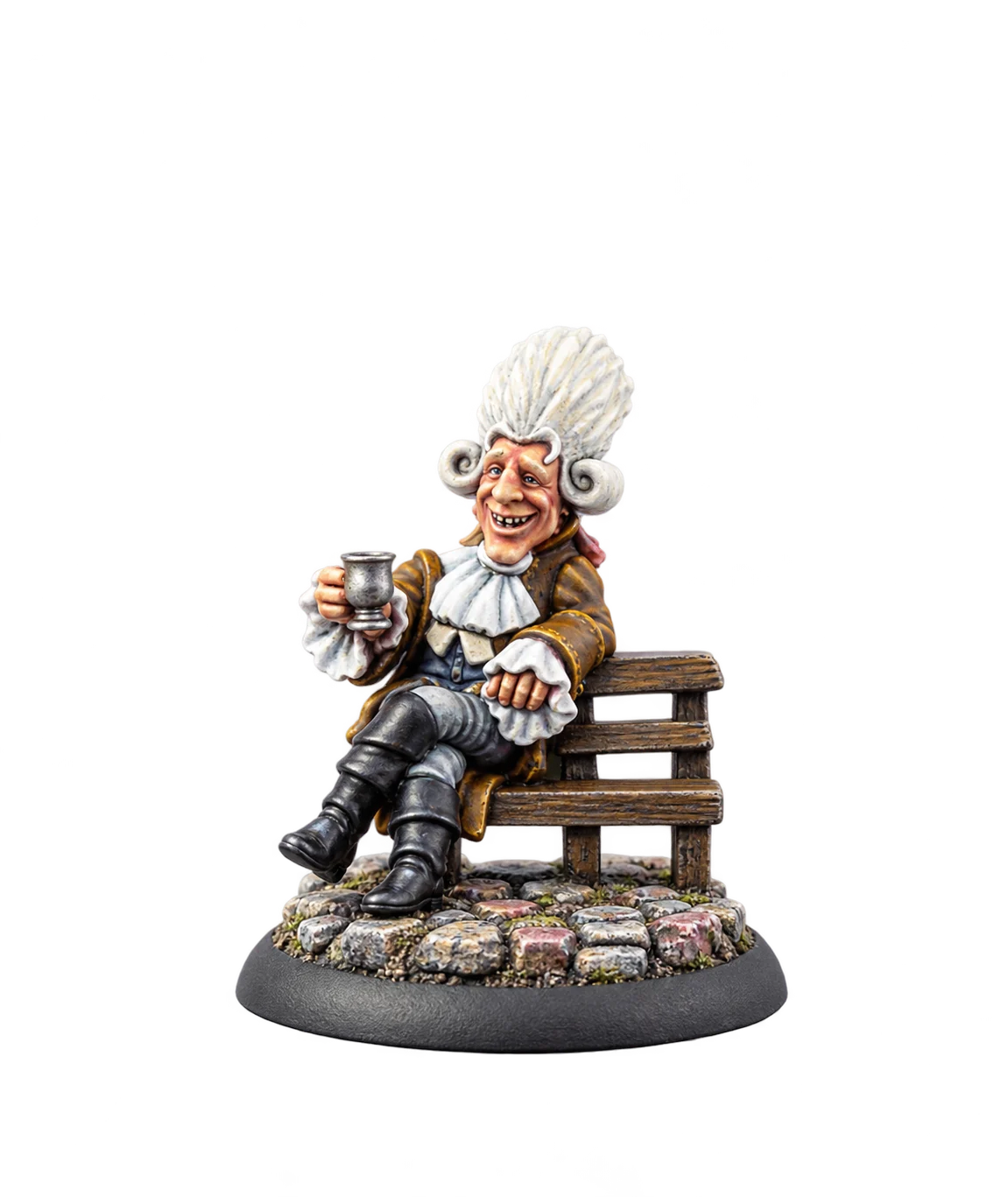 Complete Giamo Casanunda figure.
