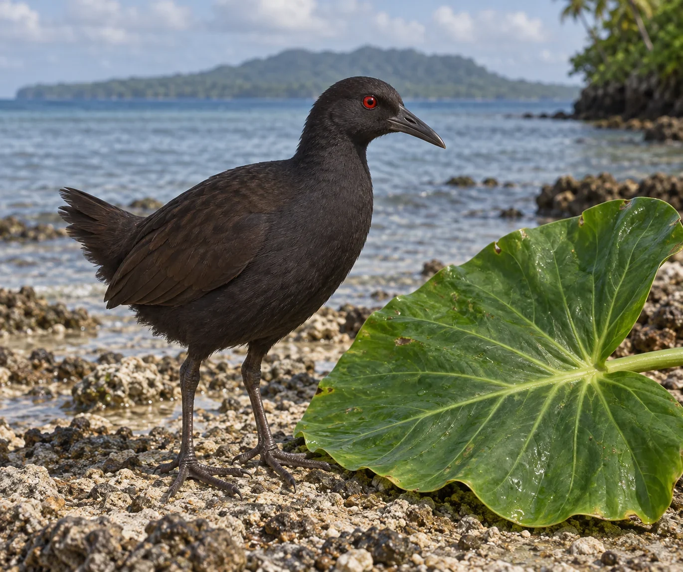 Imagined whole bird for Weru in the Mota canoe story.