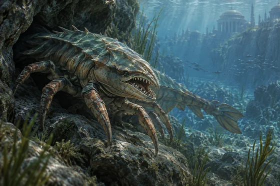 Modern illustration of Opee sea killer