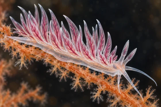 Phyllodesmium poindimiei - AI-generated scientific interpretation.