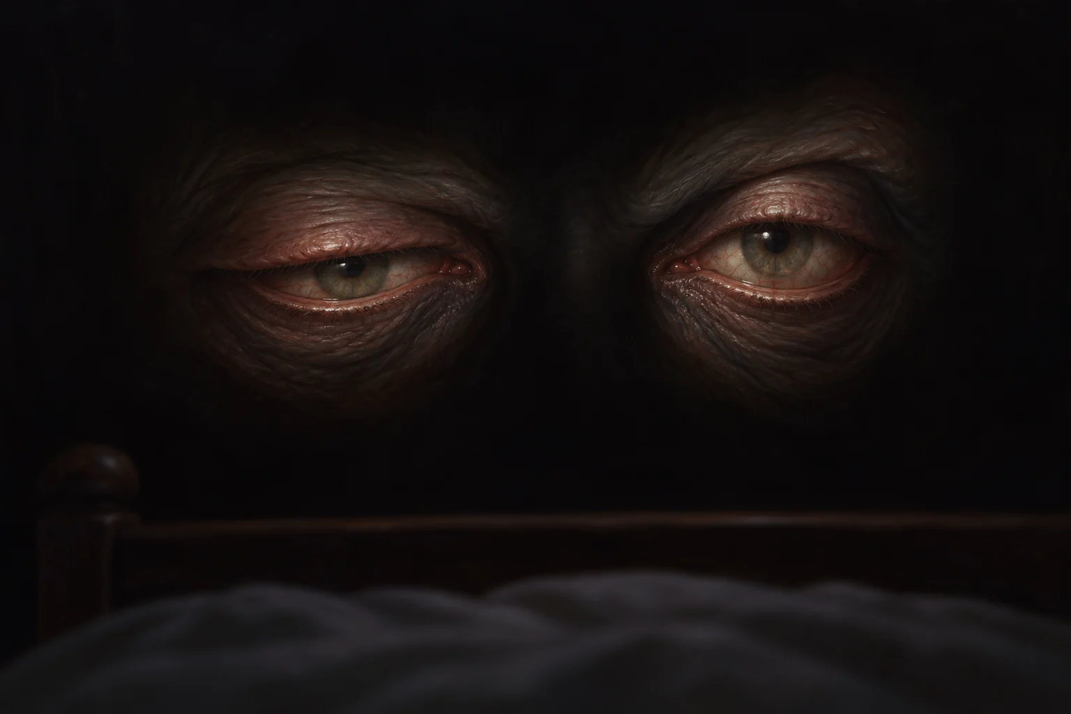 The eyes that visit Culwin (Wharton) — independent literary illustration with reconstructed unspecified details.
