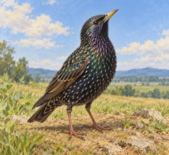 Complete The Starling Who Kept the Borrowed Eyes.