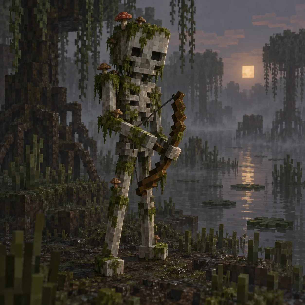 Bogged (Minecraft) - AI-generated unofficial interpretation.
