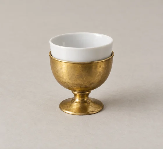 Generated contextual material study of historical serving vessels.