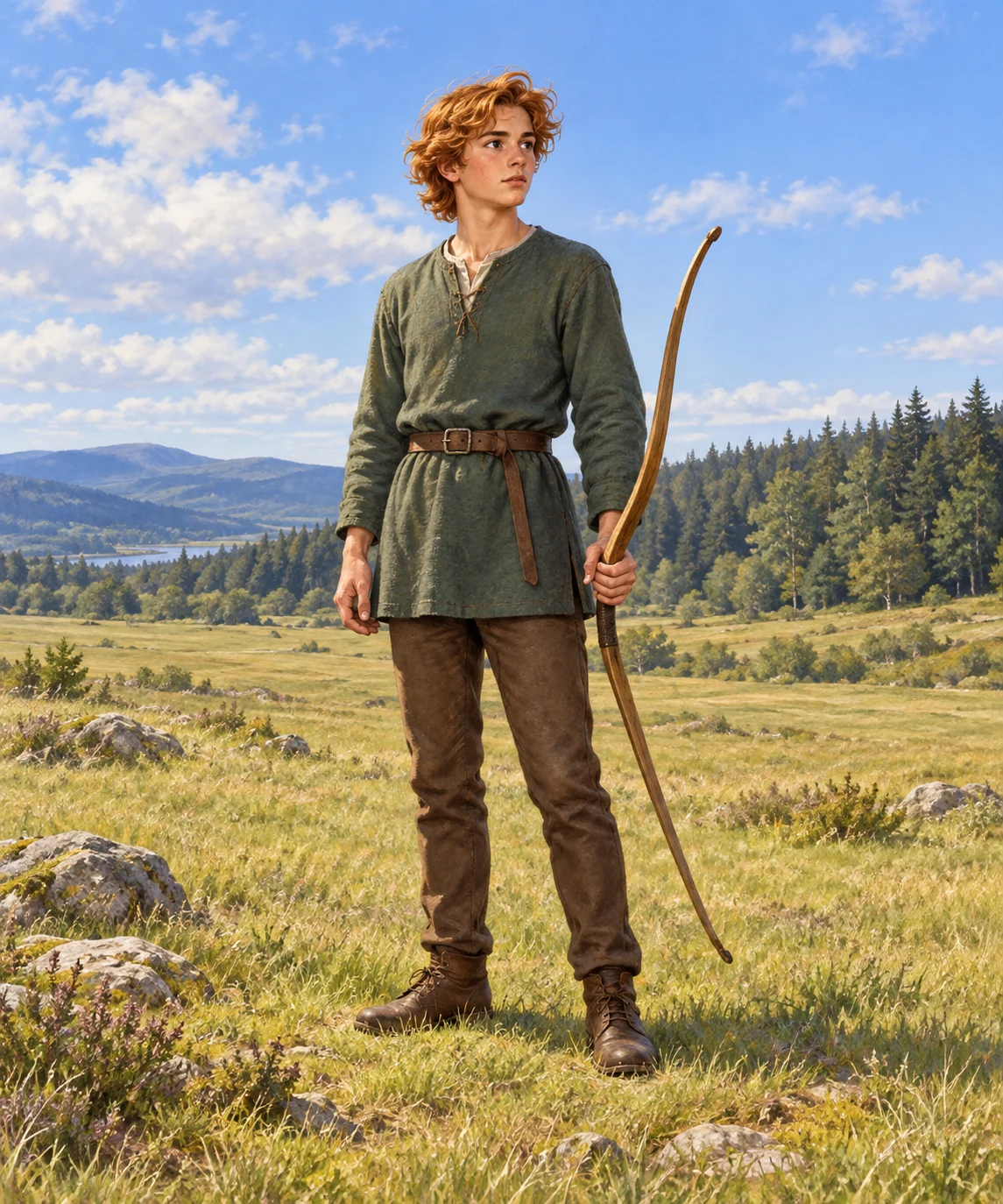 Photogen in an independently reconstructed, fully clothed literary character study.