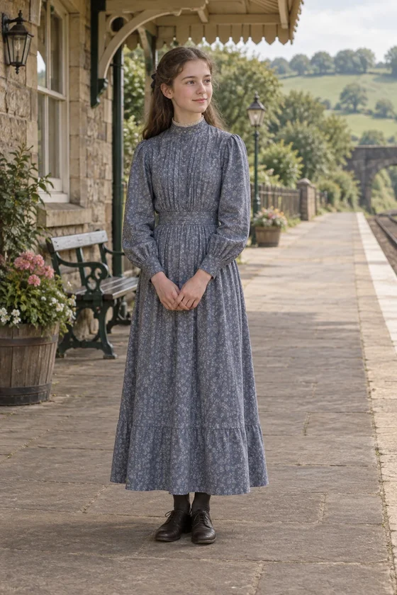 Imagined Roberta in a quiet original-novel portrait.