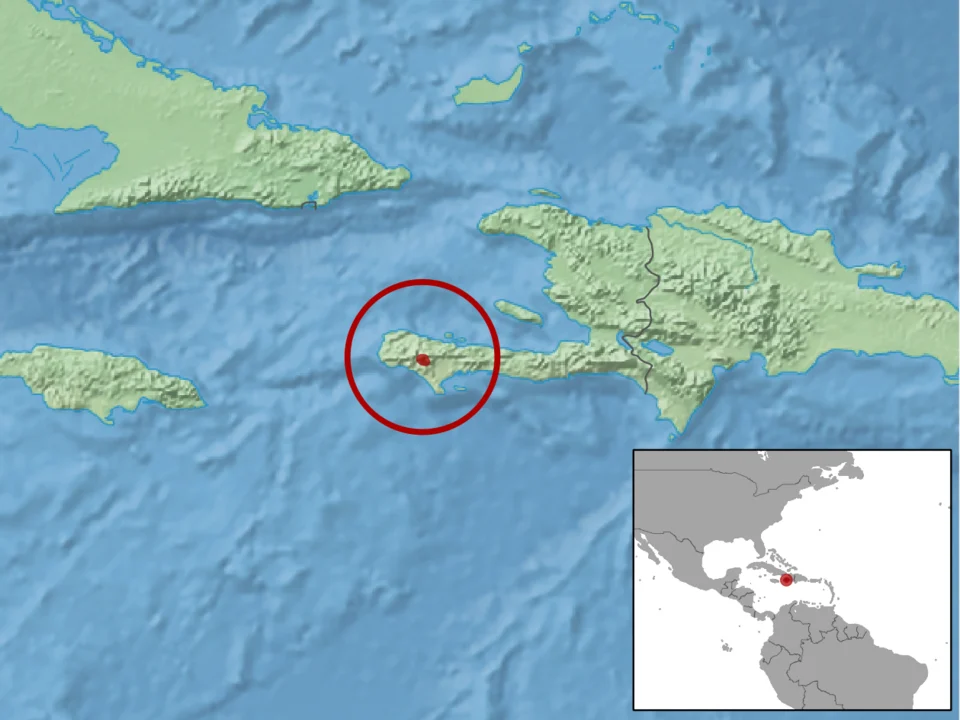 geographic distribution of Eleutherodactylus thorectes