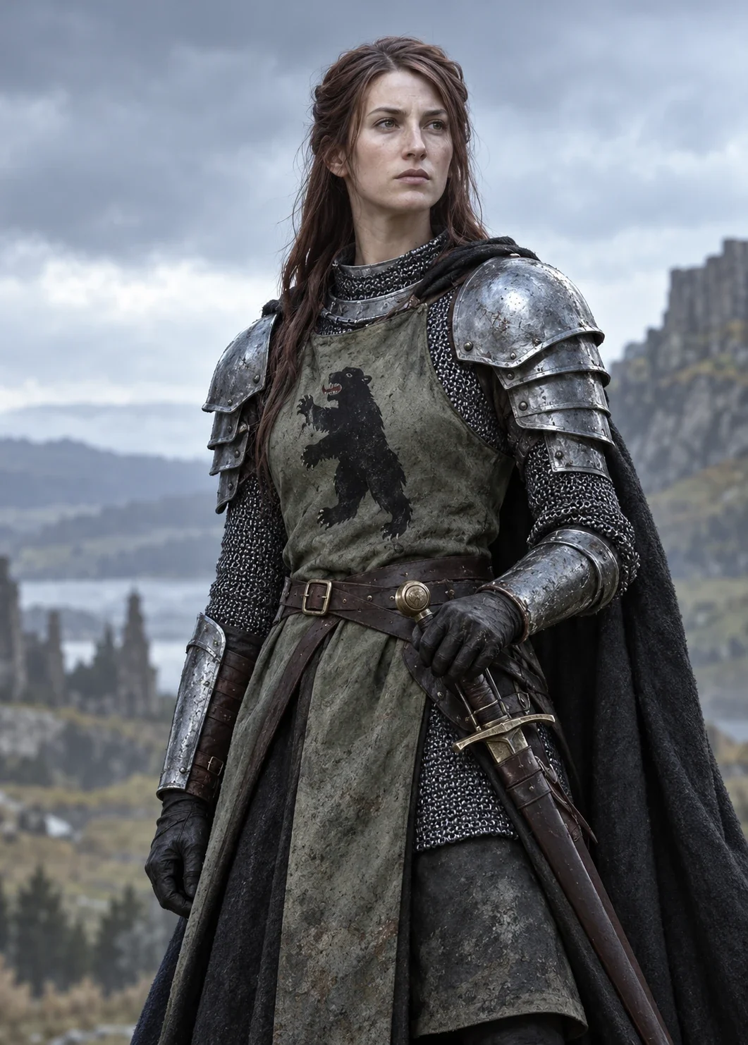 Dacey Mormont portrait.