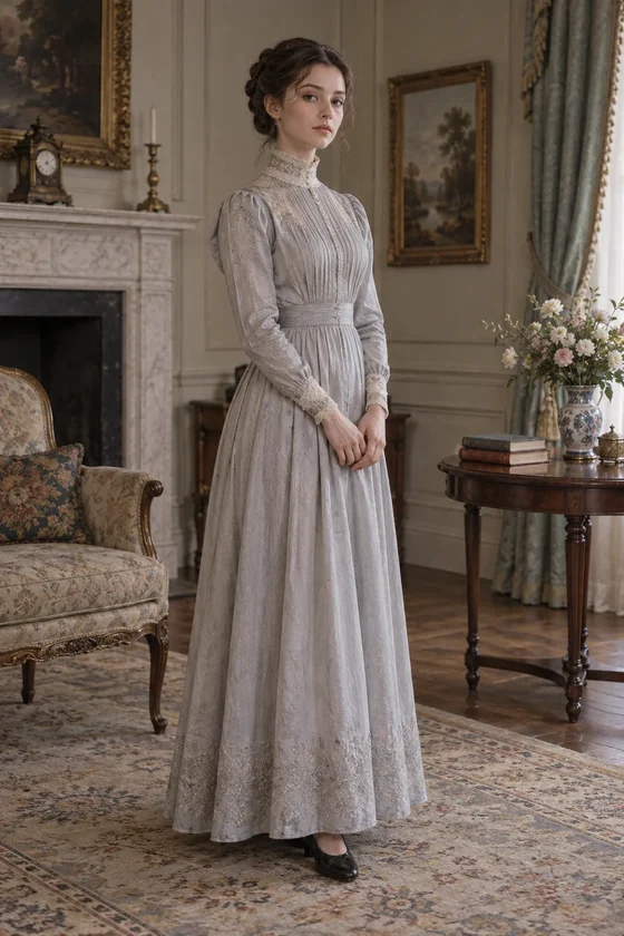 Imagined Estella in a quiet original-novel portrait.