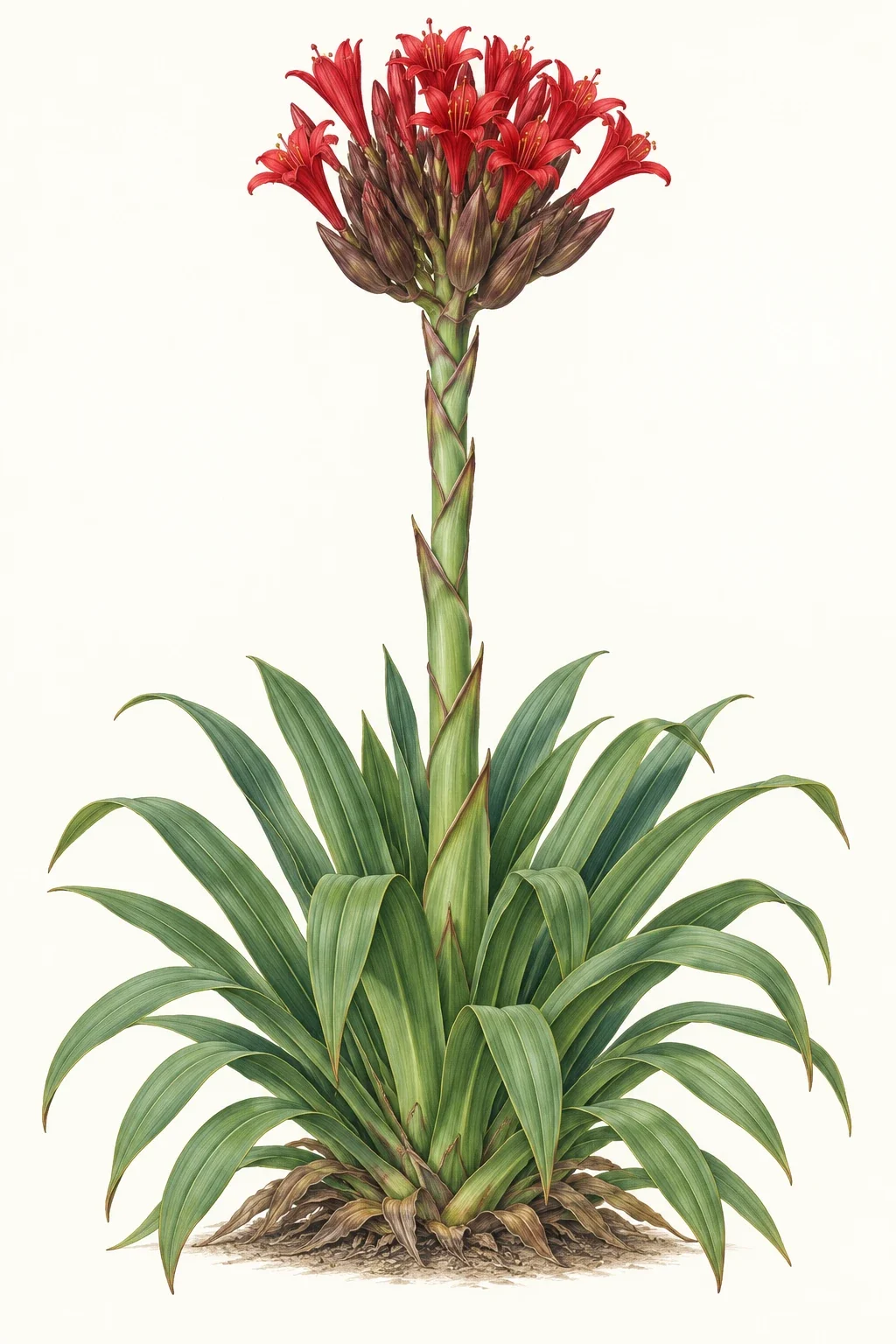 Gymea lily study