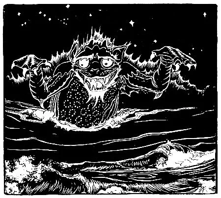 Batten: the first Huge Monster from the sea
