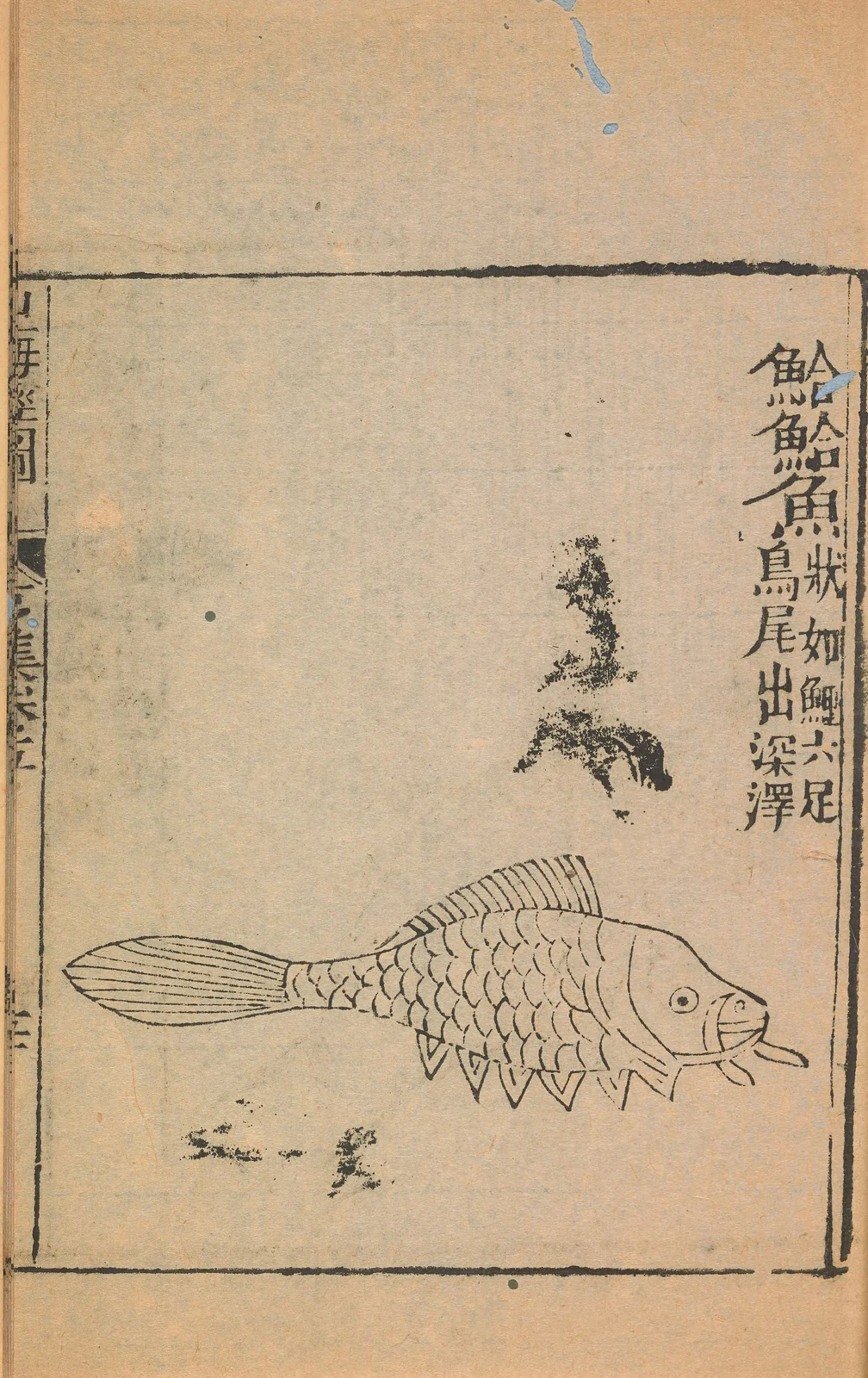 Hehe fish, named1667 historical plate